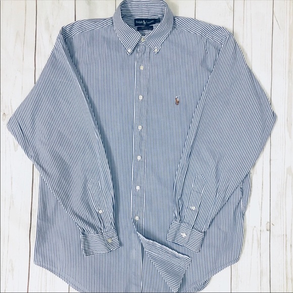 Men Polo by Ralph Lauren Long Sleeve Button Down - Picture 3 of 8